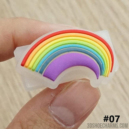 Garden Clip Shoelace Charms - UV