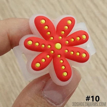 Garden Clip Shoelace Charms - UV