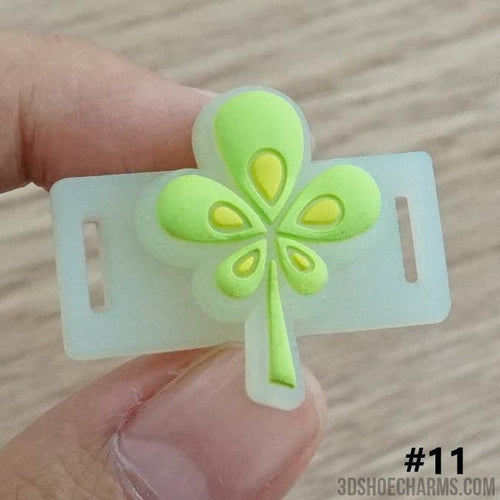 Garden Clip Shoelace Charms - UV