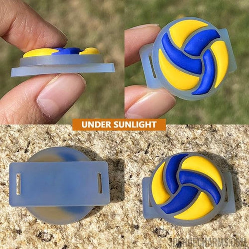 Ball Shoelace Charms - UV