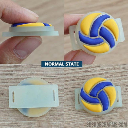 Ball Shoelace Charms - UV