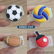 Ball Shoelace Charms - UV