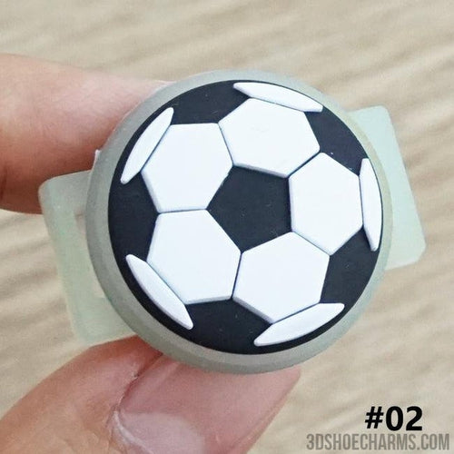 Ball Shoelace Charms - UV
