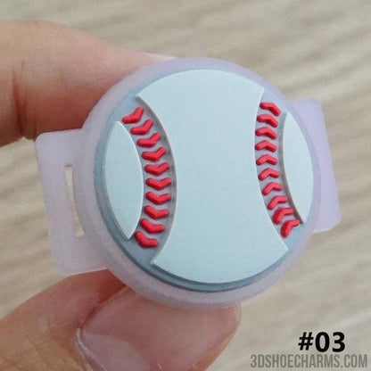 Ball Shoelace Charms - UV