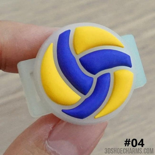 Ball Shoelace Charms - UV