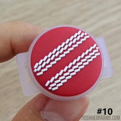 Ball Shoelace Charms - UV