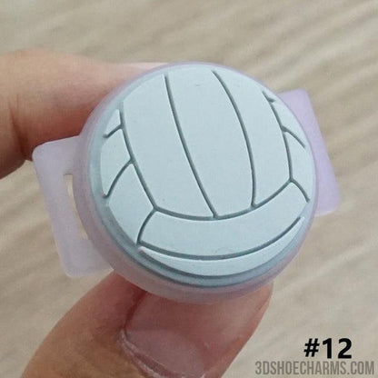 Ball Shoelace Charms - UV
