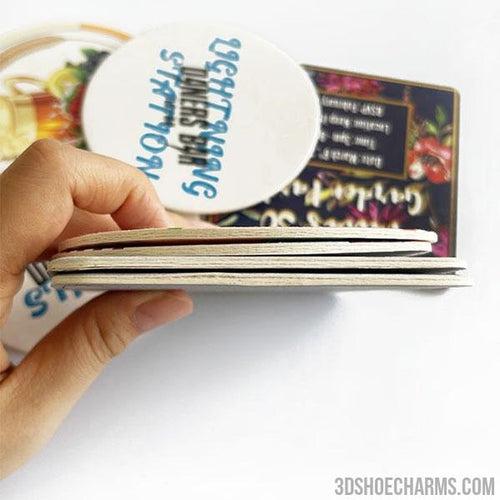 Custom Absorbent Paper Coaster