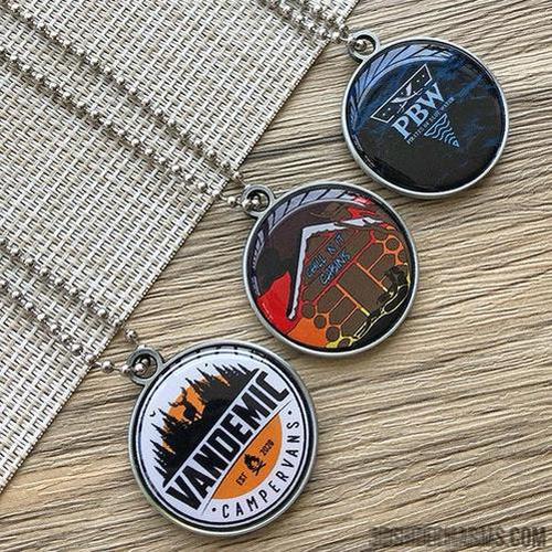 Custom Doming Tag Necklace